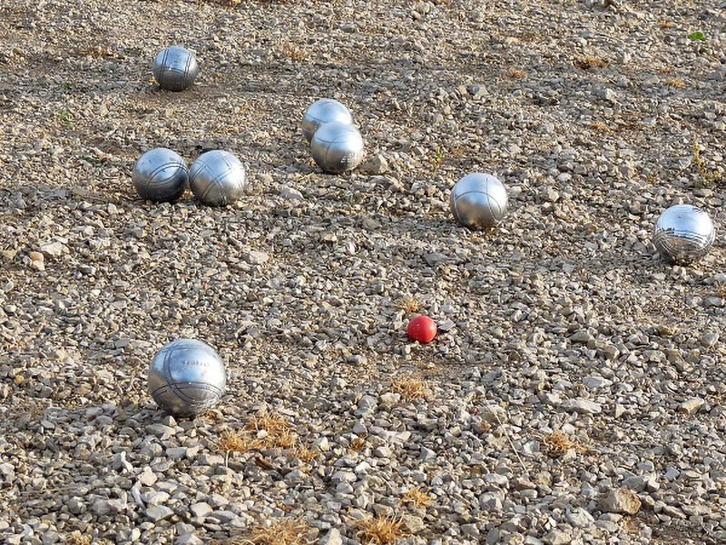 Boules spielen Domaine de la Faurie