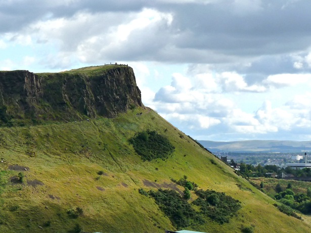 Edinburgh Calton Hill Blick auf Arthur's Seat