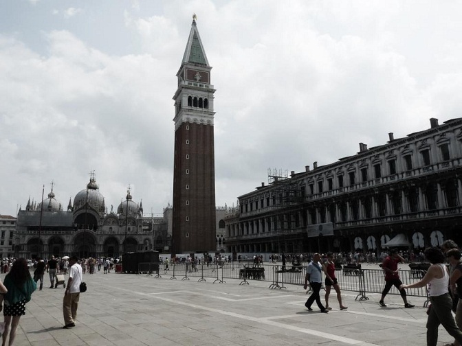 Venedig Markusplatz Campanile Piazza San Marco