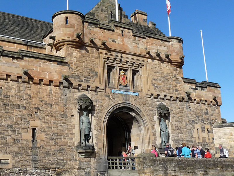 Edinburgh Castle William Wallace Robert Bruce 