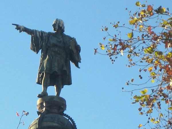 Kolumbussäule in Barcelona