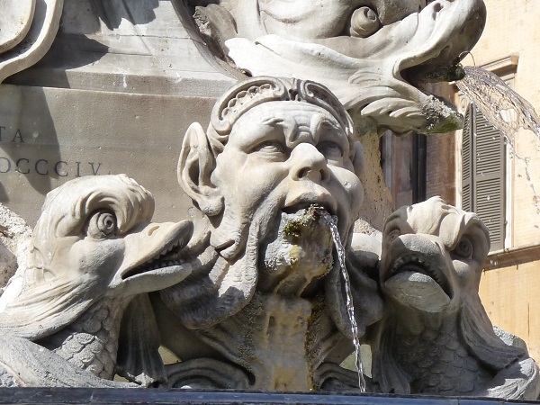 Rom Brunnen Pantheon