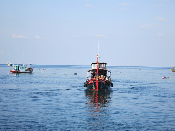Tauchen in Thailand- Tauchboot