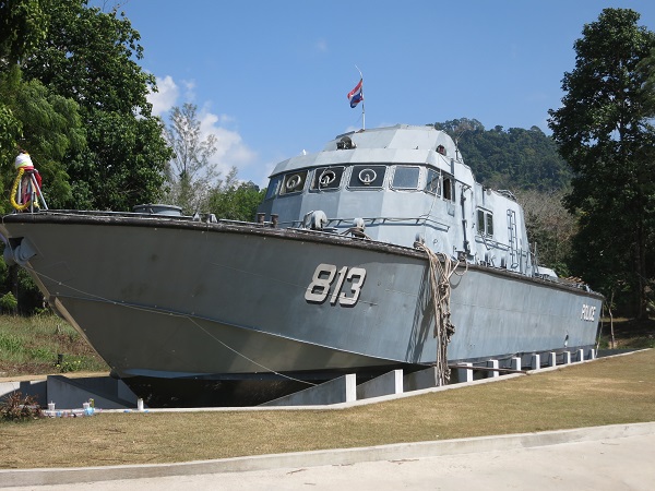 Khao Lak Tsunami Thailand Patrouillenboot