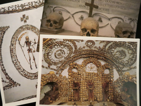 Rom Knochenkapelle Postkarten