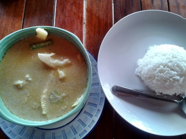 thailändische Küche Curry