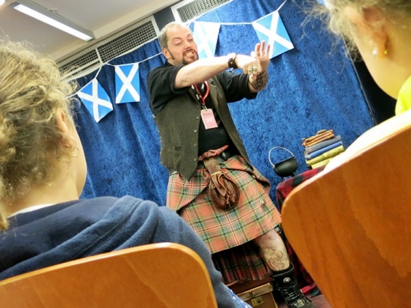 Storyteller Edinburgh Schottland