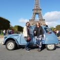 Ente und Eiffelturm in Paris