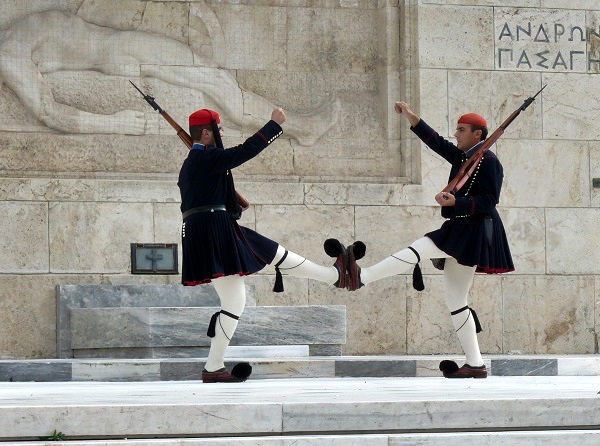 Wachen Athen Parlament