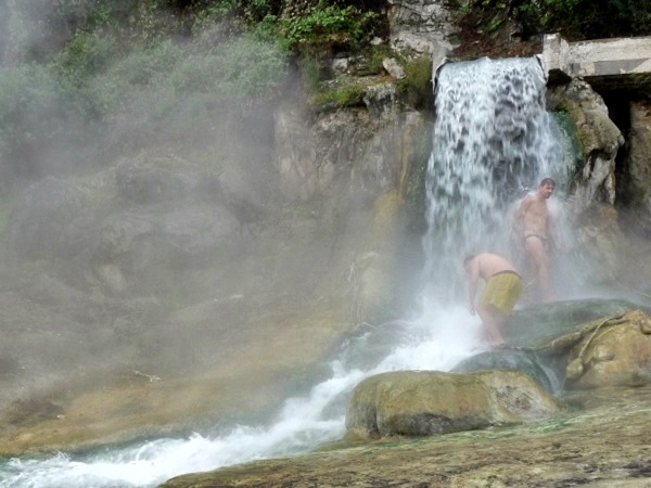 Wasserfall Thermopylen Griechenland
