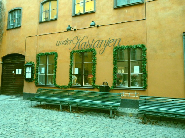 cafe under kastanjen gamla stan stockholm