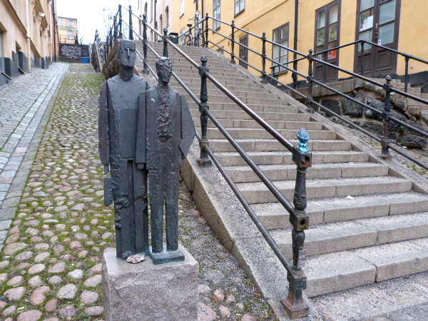 Skulptur Södermalm Stockholm