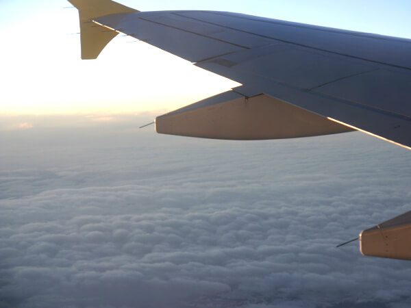 Flug über den Wolken- Wochenende in Barcelona