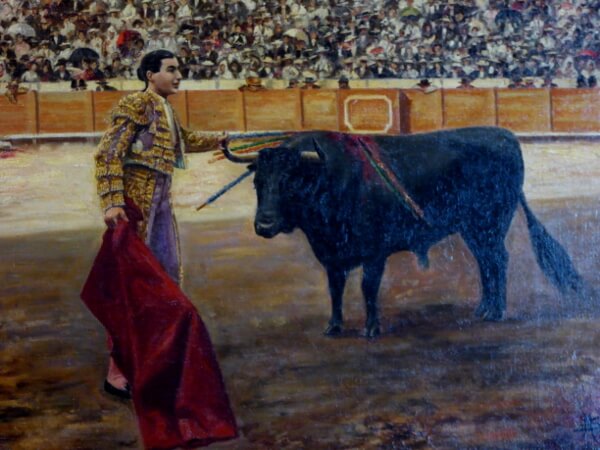 Sevilla Stierkampf Gemälde
