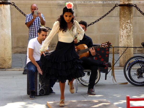 Sevilla Flamenco Tänzerin