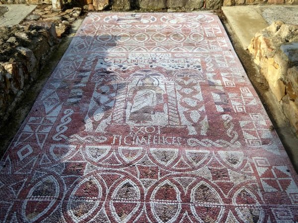 Tossa de Mara römisch Mosaik Nachbildung