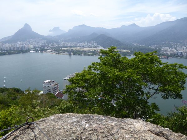 Beste Aussicht auf Rio de Janeiro vom Gipfel Parque Catacumba