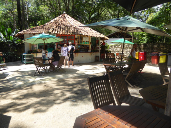 Cafe im Jardim Botânico