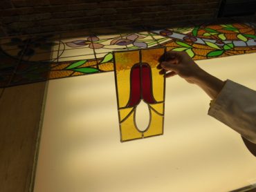 Kreativ in Girona: ich bastele ein Bleiglasfenster 5