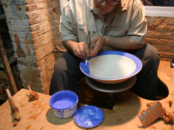 La Bisbal de Emporda Teller Keramik Yuma
