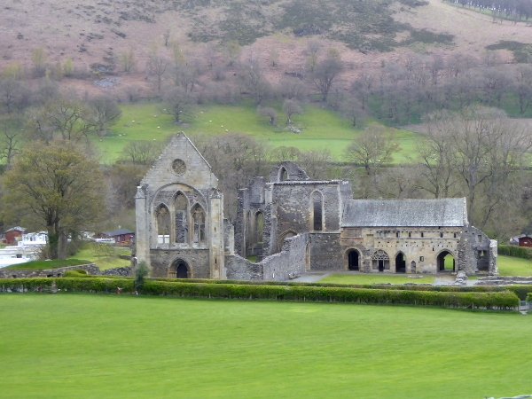 llangollen Valle Crucis Abbey klosterruine