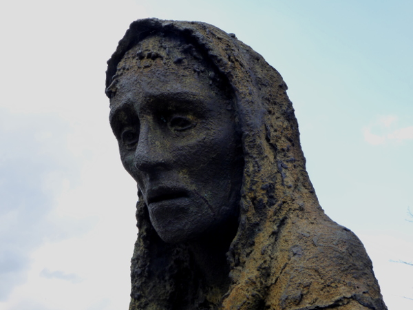 Dublin the Great Famine memorial Frau Freibeuter Reisen