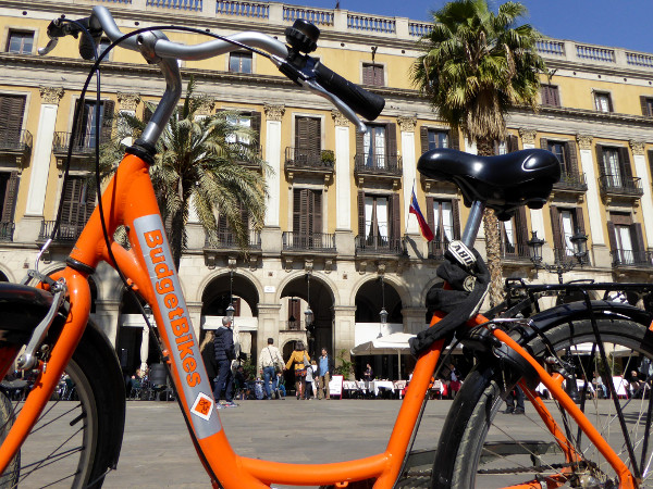 deutschsprachige Fahrradtour barcelona route plaza real altstadt freibeuter reisen