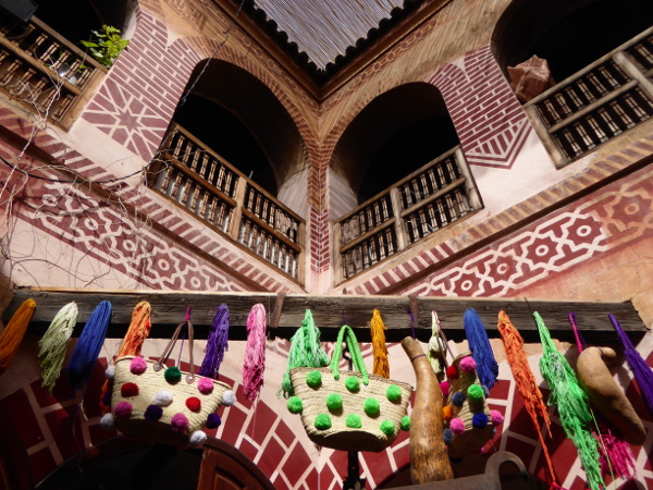 Karawanserei marrakesch handwerk marokko freibeuter reisen