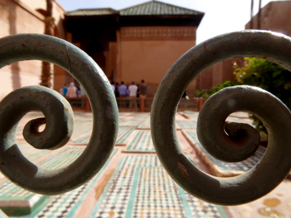 Marrakesch Grabmal Saadier diener freibeuter reisen