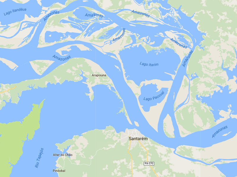 landkarte Amazonas