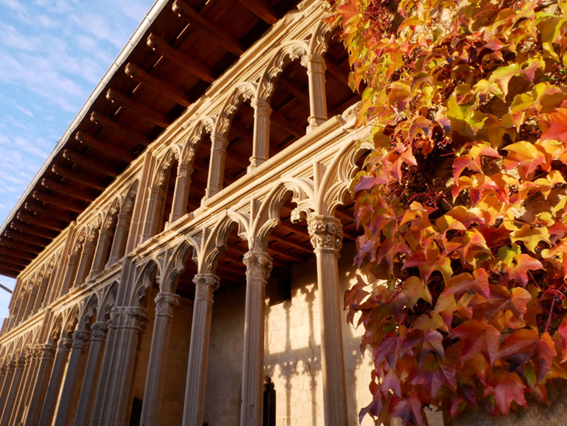 Olite Palacio REal Navarra Spanien
