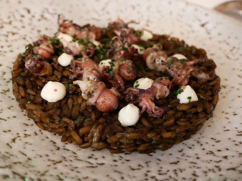 arros negre Vicus Restaurant Pals