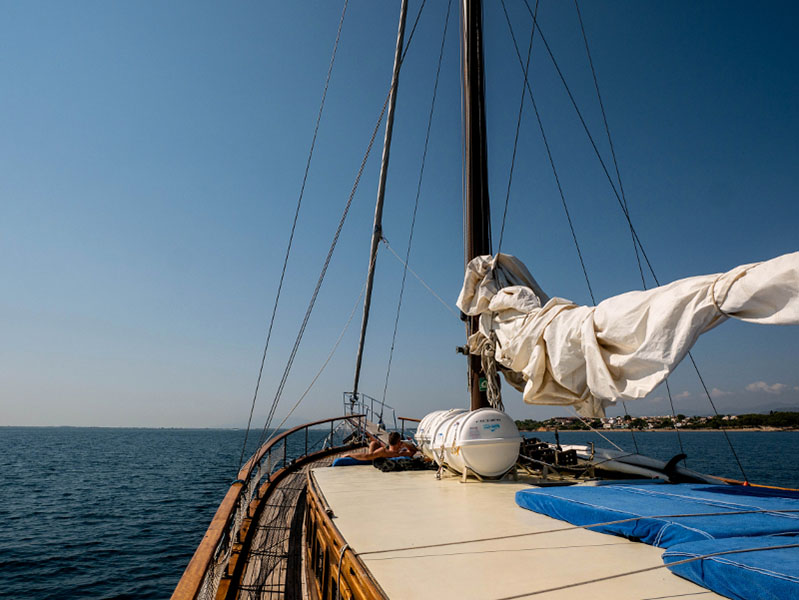 segeln alania segelboot schnorcheln delta ebro 