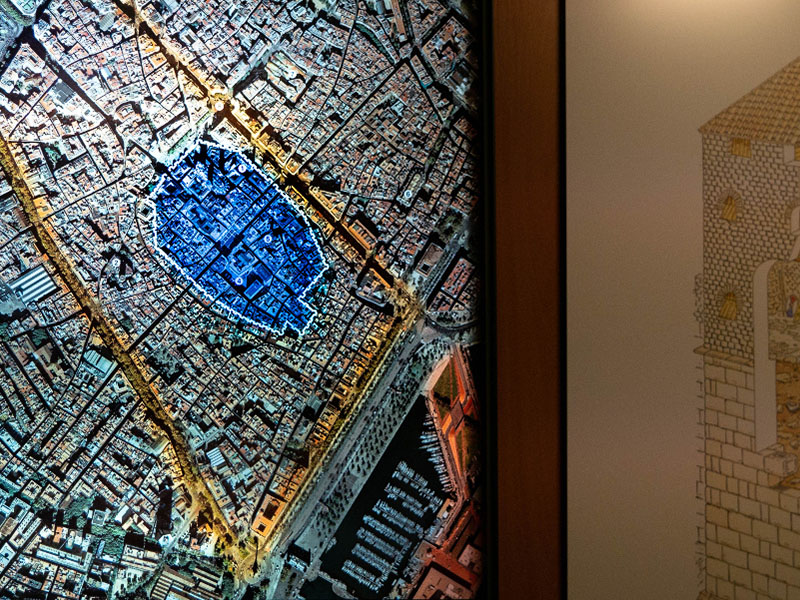 Stadtmauer Barcelona Museum katalanische Geschichte MHC