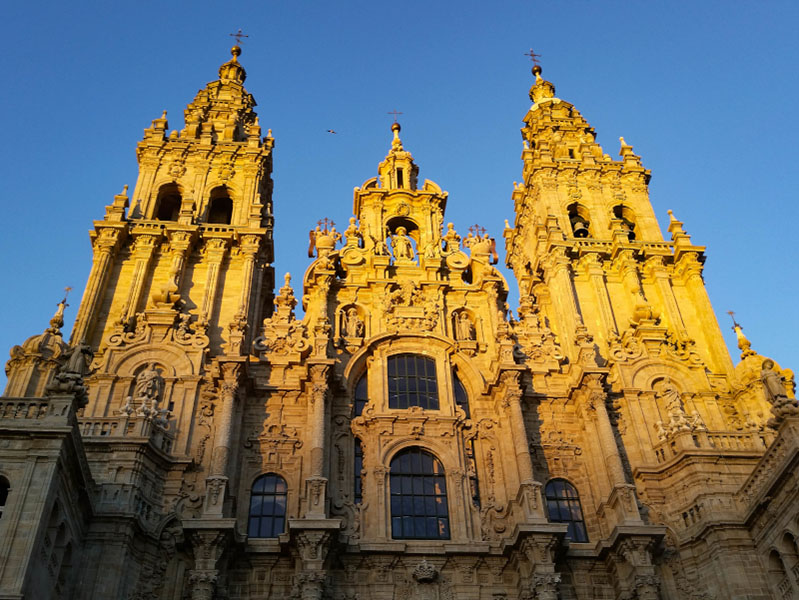 kathedrale jakobsweg santiago de compostela