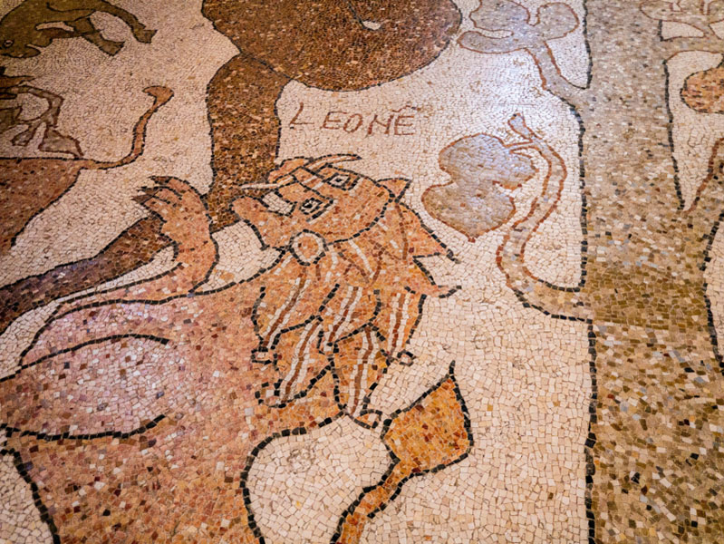 Otranto Kirche Mosaik Lebensbaum