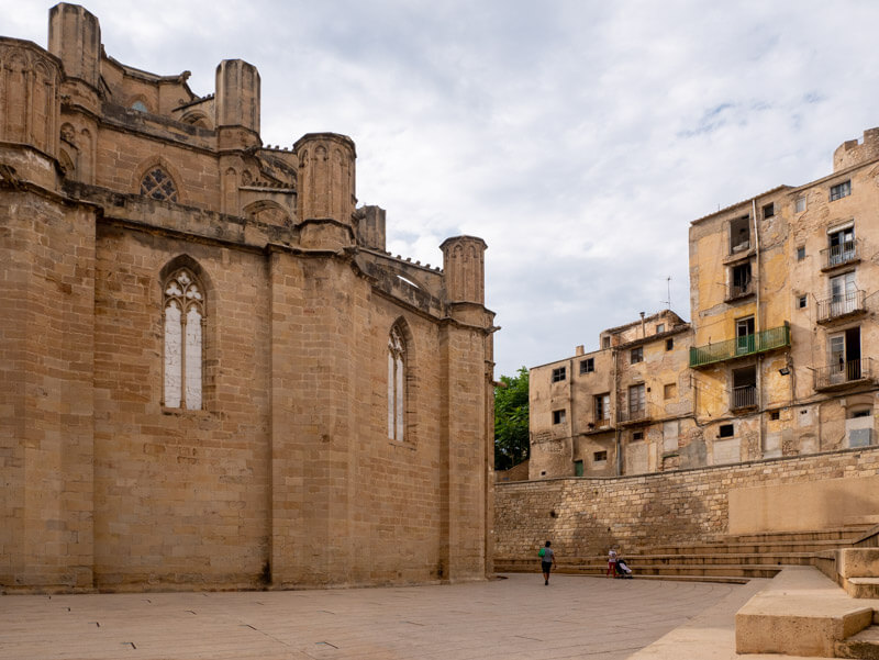 tortosa kathedrale rueckseite