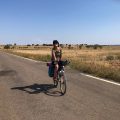 Camino aragones auf dem fahrrad