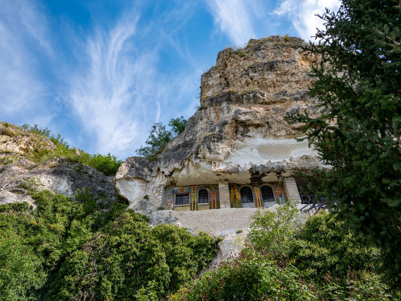 felsenkloster Bassarbowski an der Donau Bulgarien