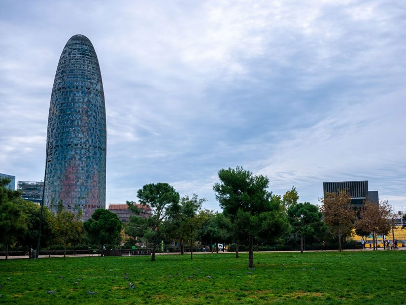 mirador Barcelona torre glories