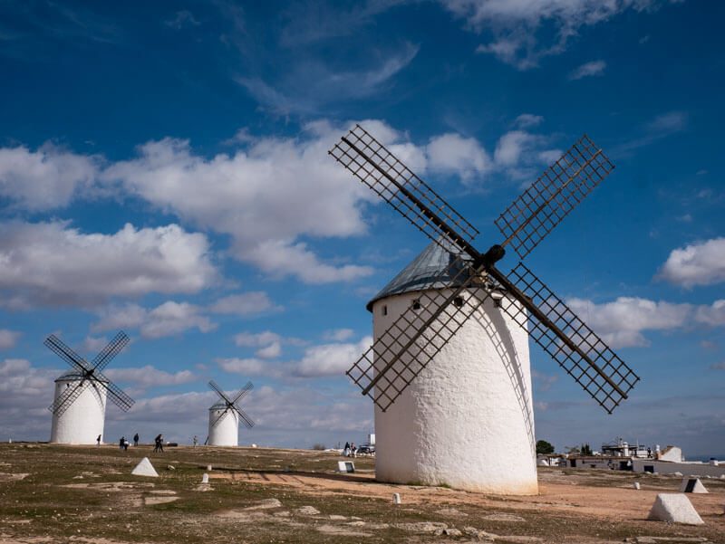 Campo de Criptana Windmühlen Castilla La Mancha 