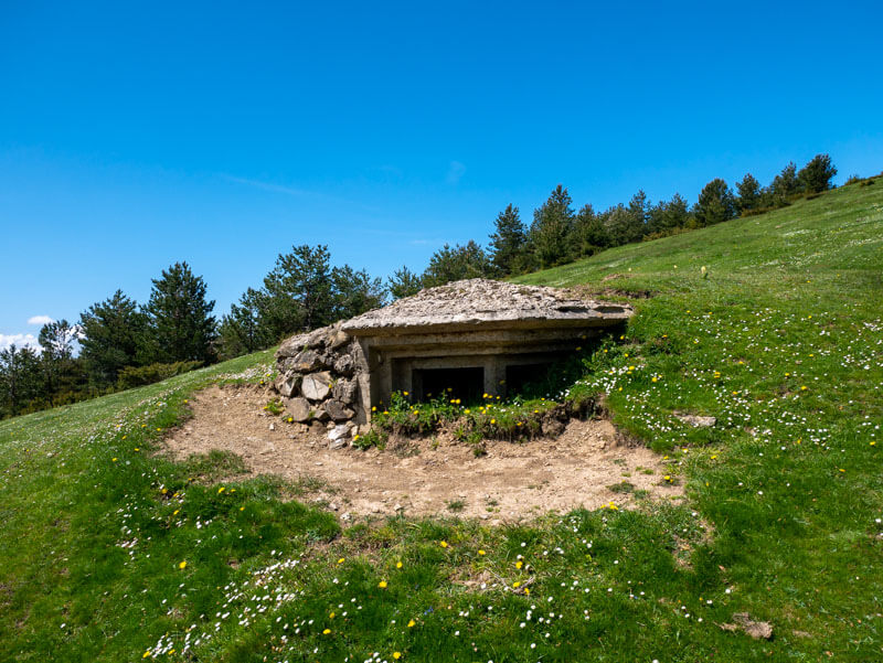 Bunker Linea P Pyrenäen