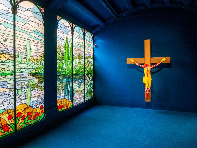 MCjesus Museu art prohibit Barcelona