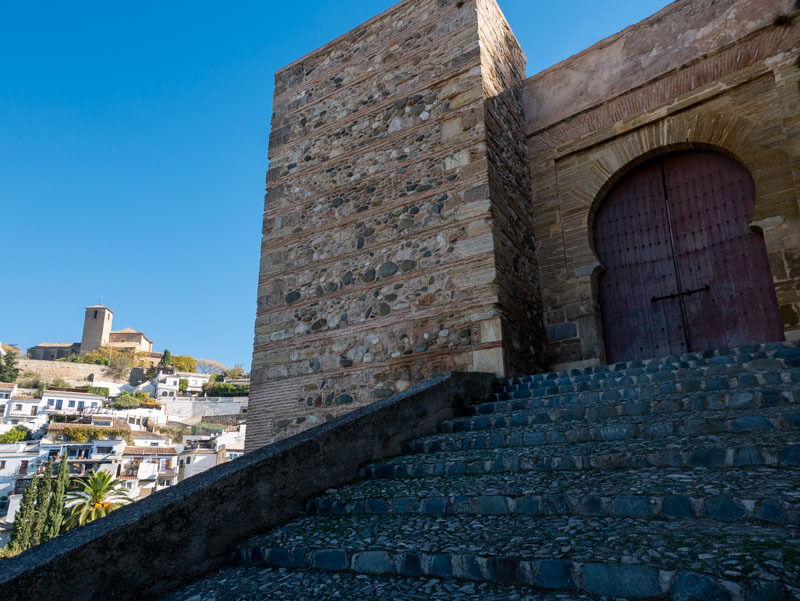 Puerta monaita albaicín, alcazaba Qadima Granada