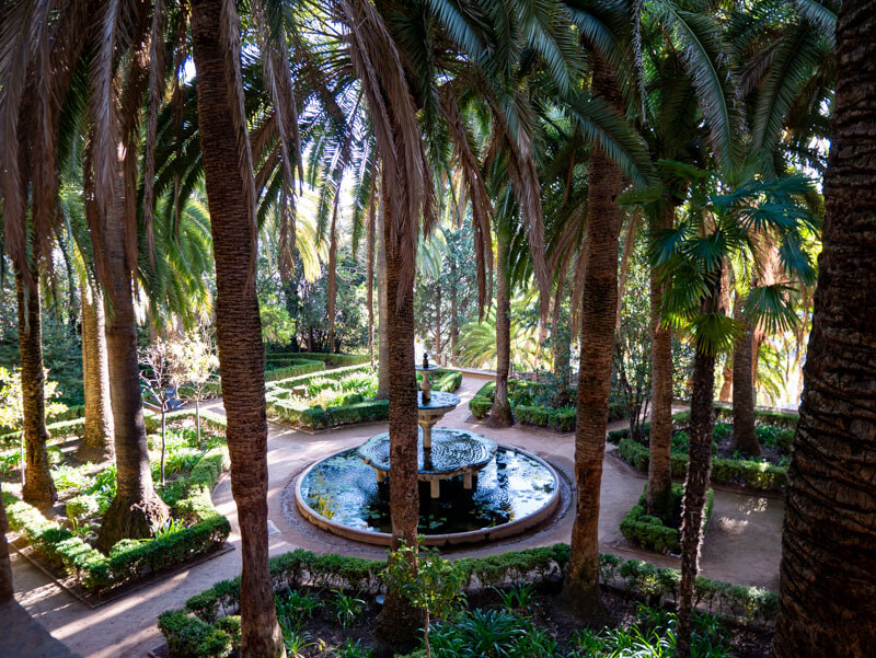 jardin de los martires granada