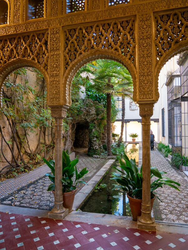jardin de los martires granada