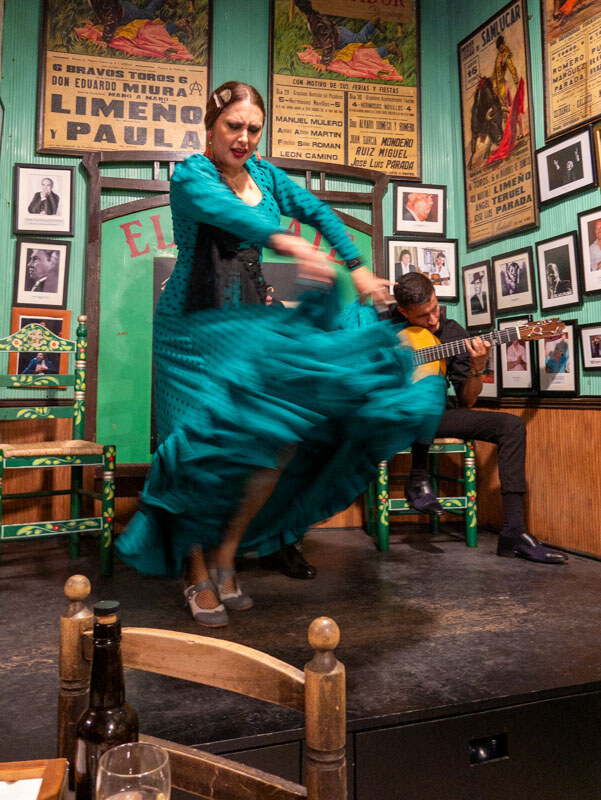 Flamenco Tänzerin Carmen Moncada