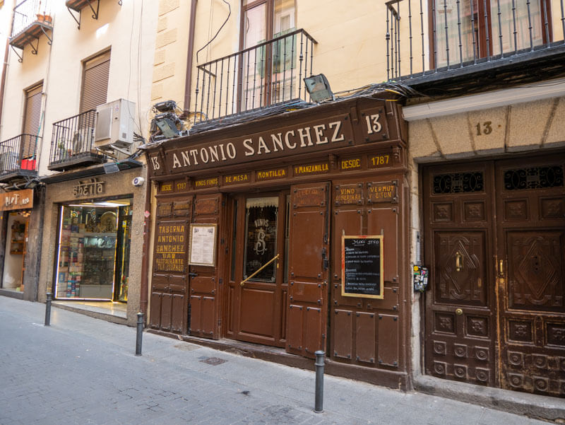 älteste Bar in Madrid