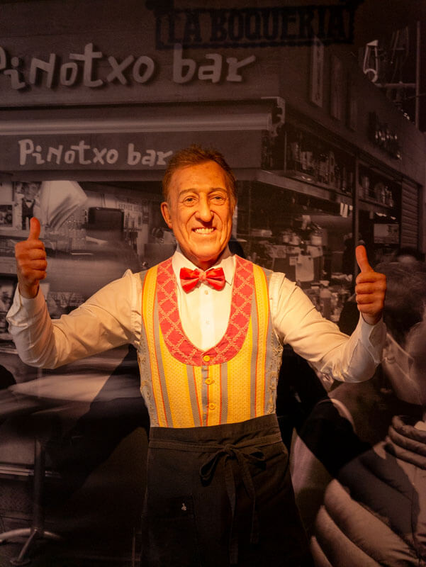 Joan Bayen Wachsfigurenmuseum Barcelona