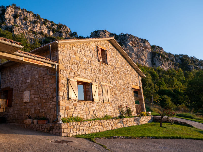 cal barbut unterkunft GR 107